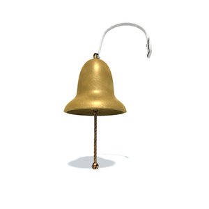 ship bell b 3D model