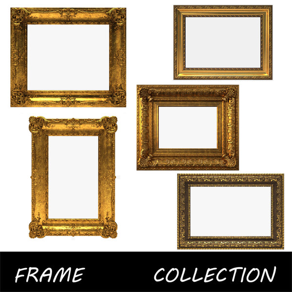 decorative frames 3d max