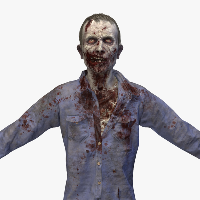 free zombie 3d models for hitfilm pro 3