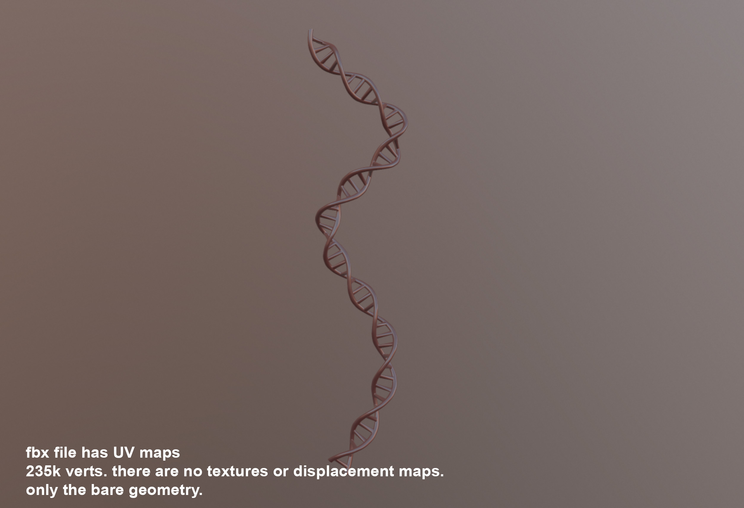 DNA Double Helix (Blender) Model 3D TurboSquid 1211337