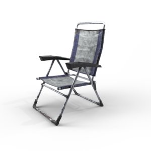 3D model camping chair old