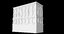 pack 12 apartment building 3D model