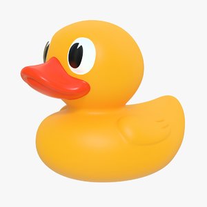 3D rubber duck 03 model