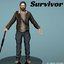 survivor character 3D