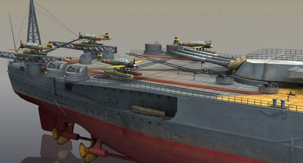 3D Ijn Musashi - TurboSquid 1211784