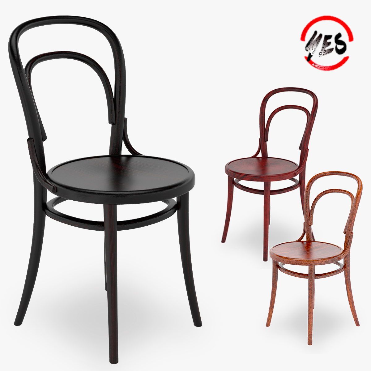 Chair Classic Viennese Wiener Stuhl