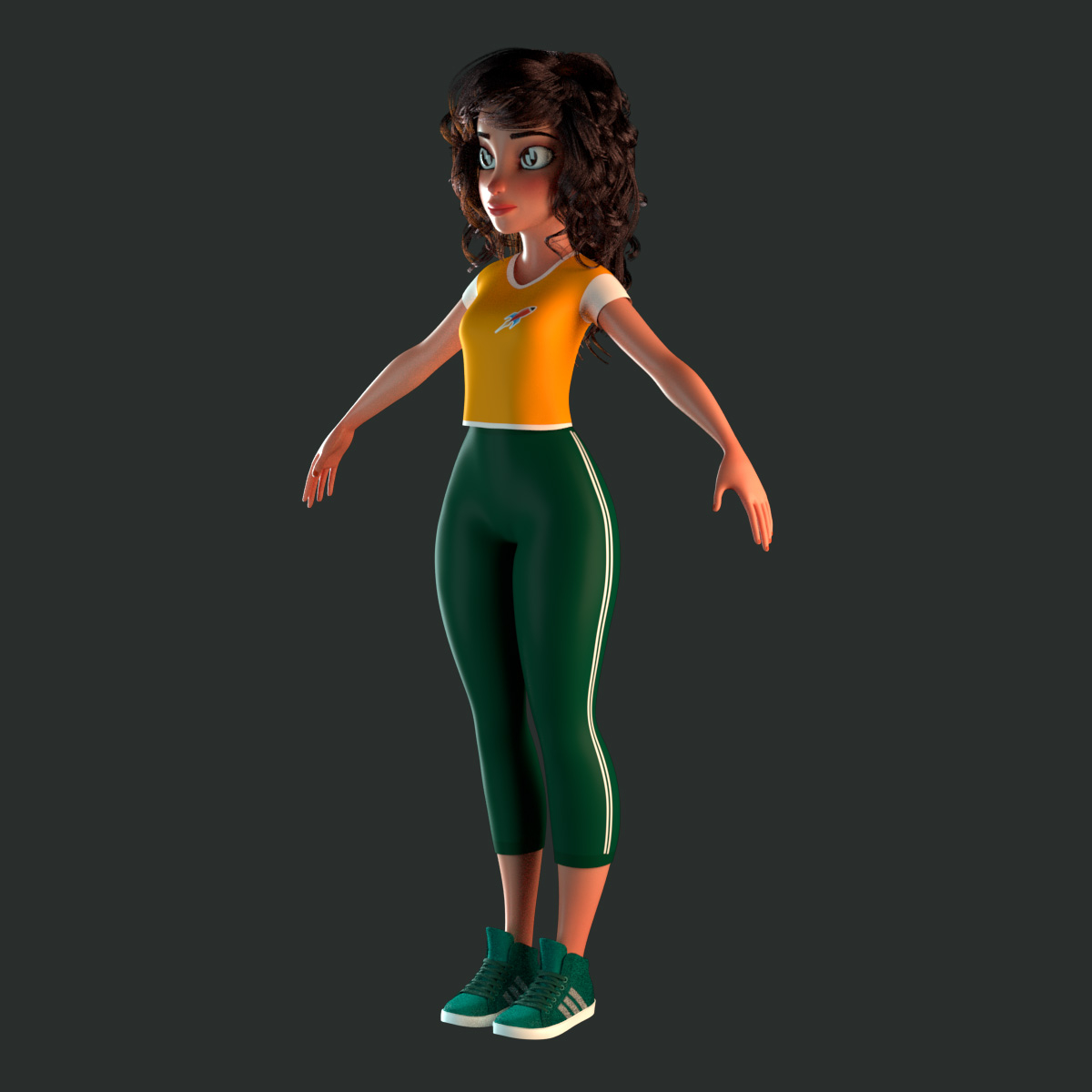 3D mika character animation - TurboSquid 1211864