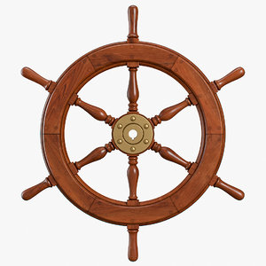 ship wheel model
