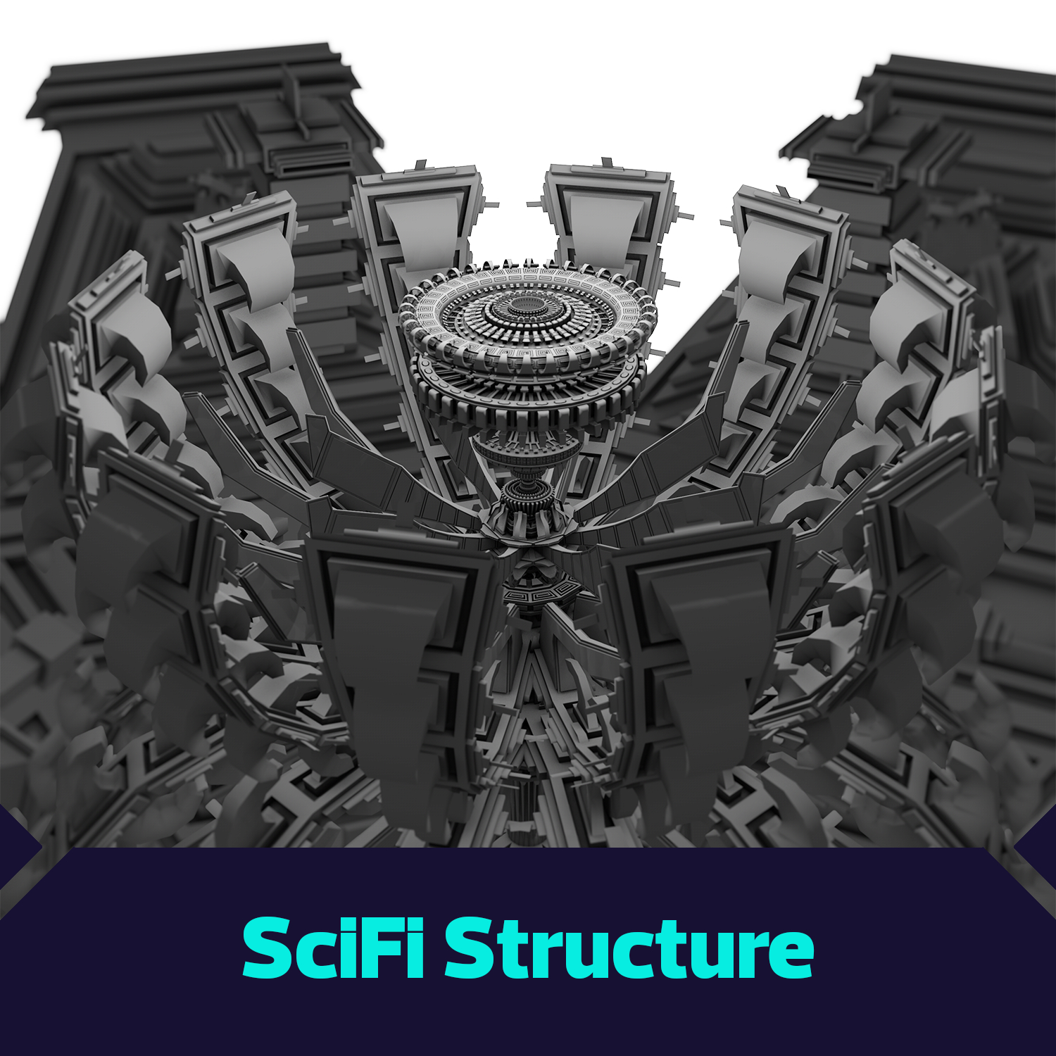 Core fi. Sci Fi structure. Bastion p structure3d. 3d Core.