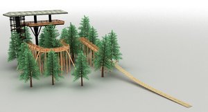 tower woods 3D
