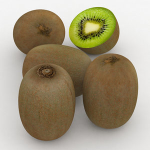 kiwi fruit 3D