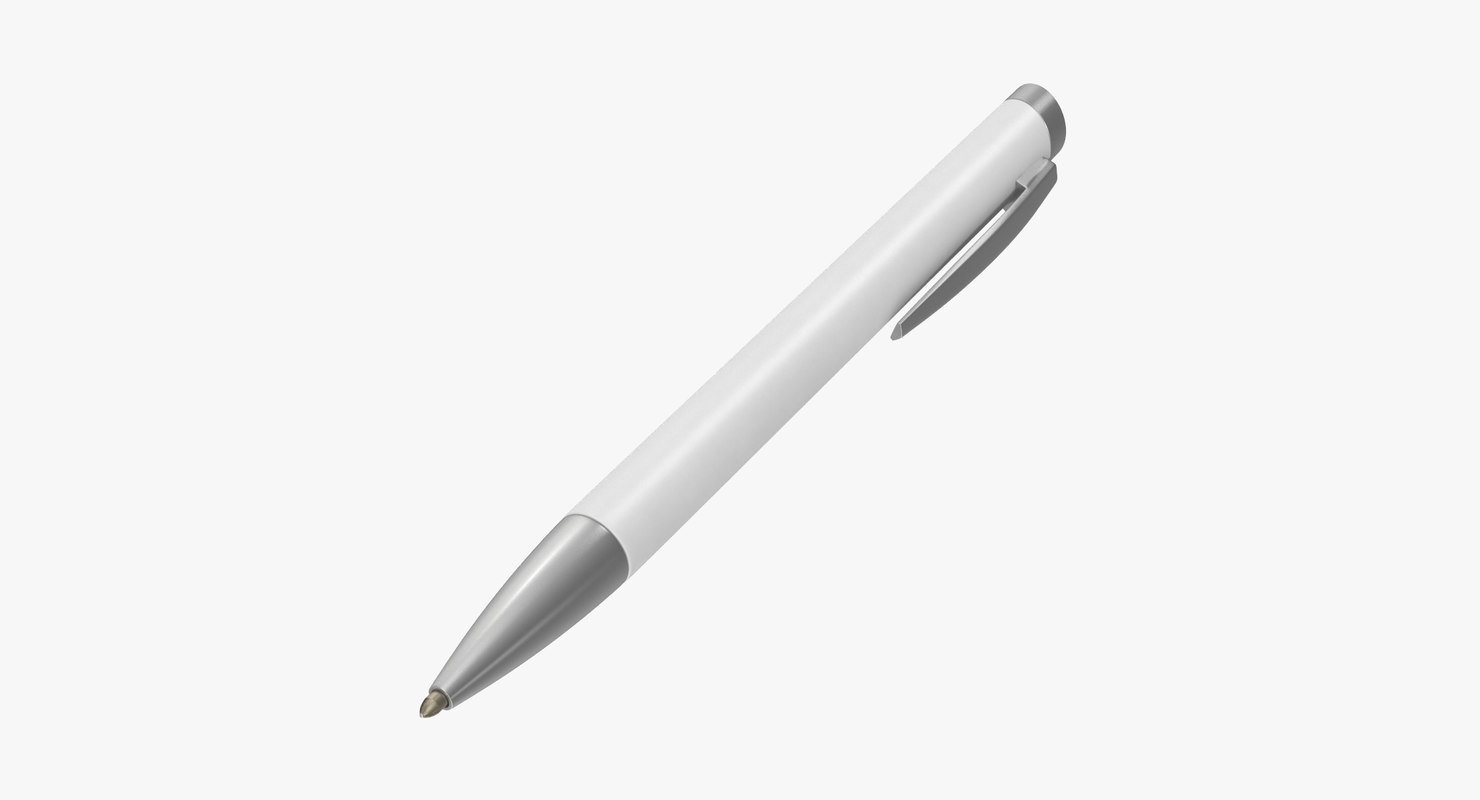 Download Promotional ink pen mockup 3D - TurboSquid 1212121