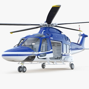 multirole helicopter agustawestland aw169 model