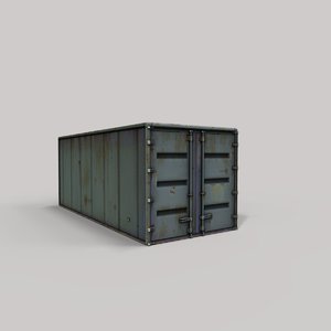 3D container modelled