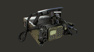military radio 3D model