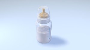 3D baby bottle