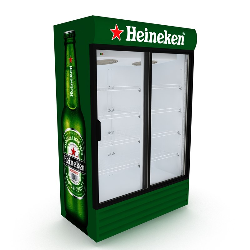 Mini frigo heineken