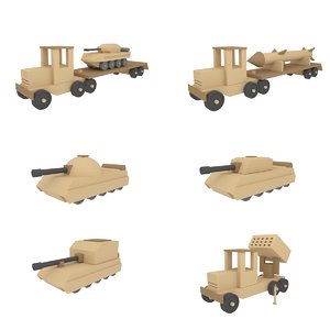 war toys machine 3D model