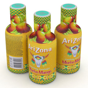 arizona beverage bottle 3D