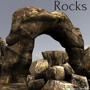 3D rocks model