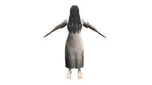 3D witch female