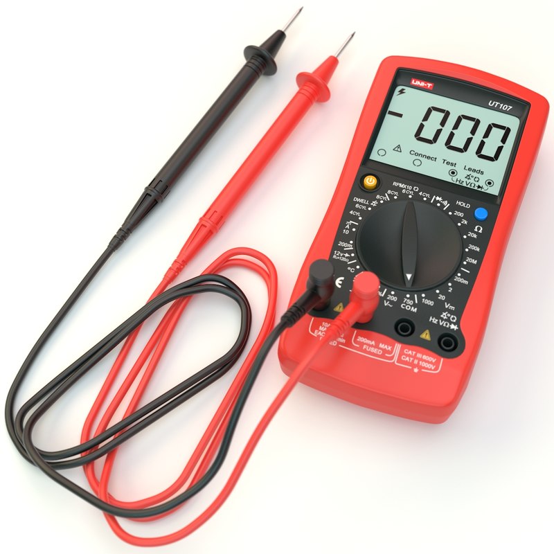 3D multimeter ut107 model - TurboSquid 1212819