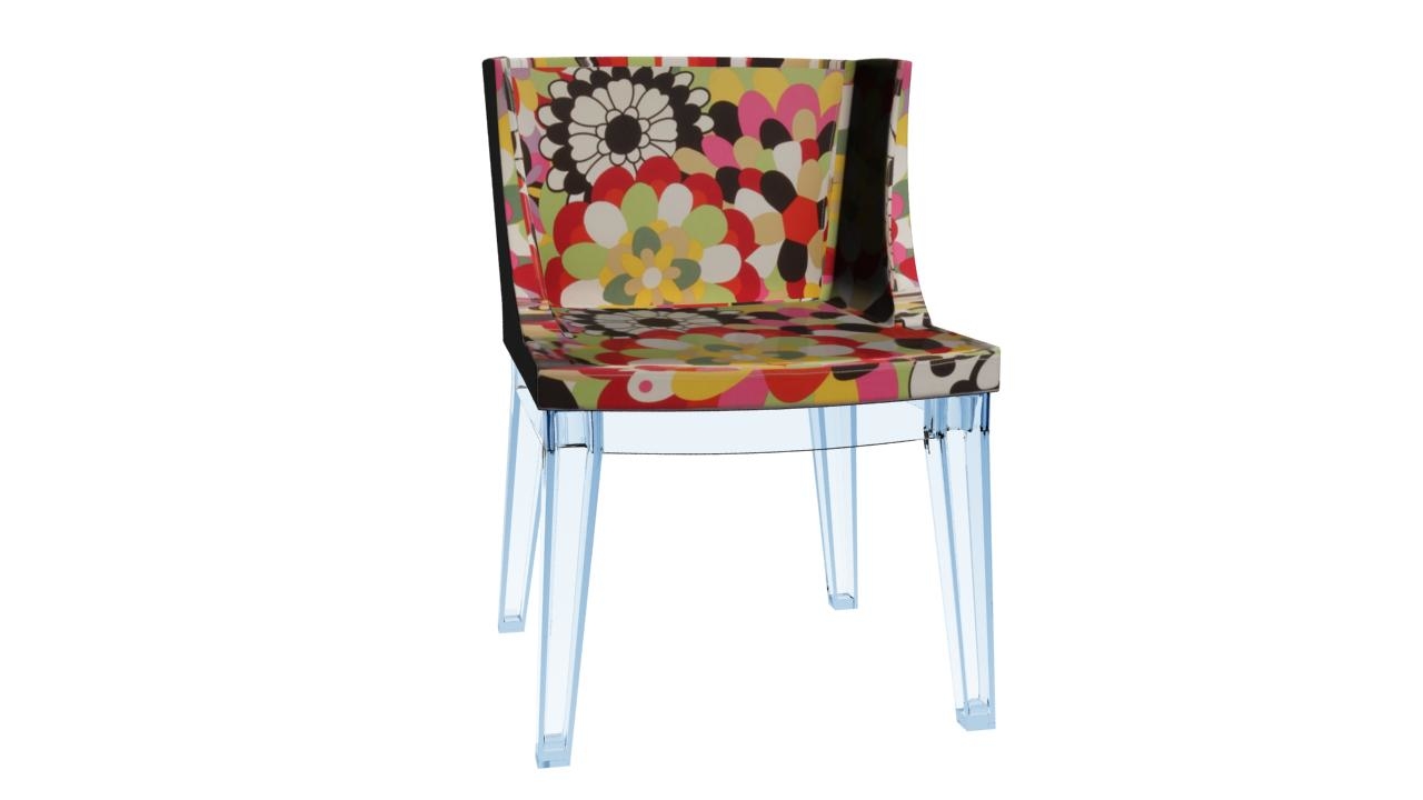 Kartell mademoiselle chair 3D model - TurboSquid 1212955