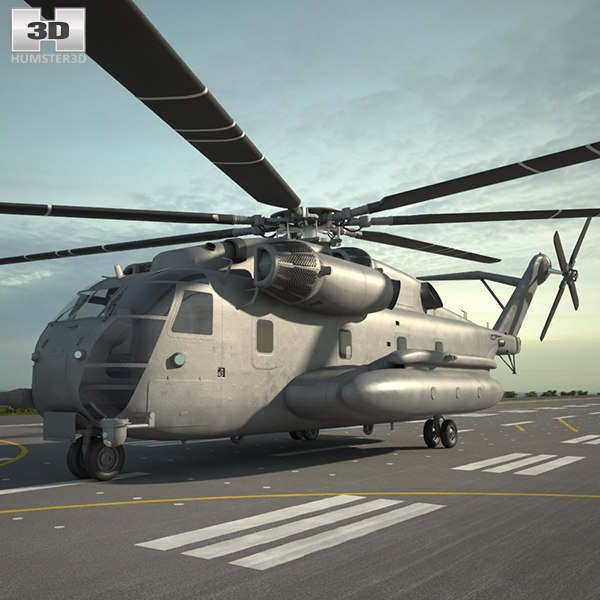 3D sikorsky ch-53e 53 - TurboSquid 1212956