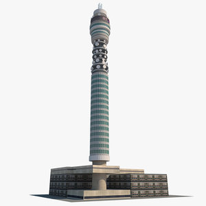 bt tower 3D model