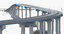 3D coronado bay bridge model
