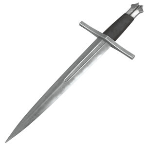 3D dagger 1 model