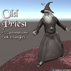 old priest model
