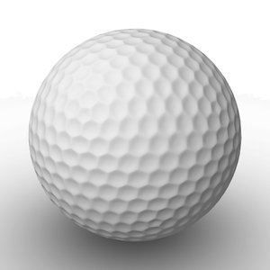 golf ball 3D model