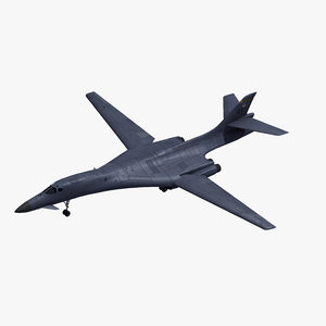 3D model b1b lancer bomber