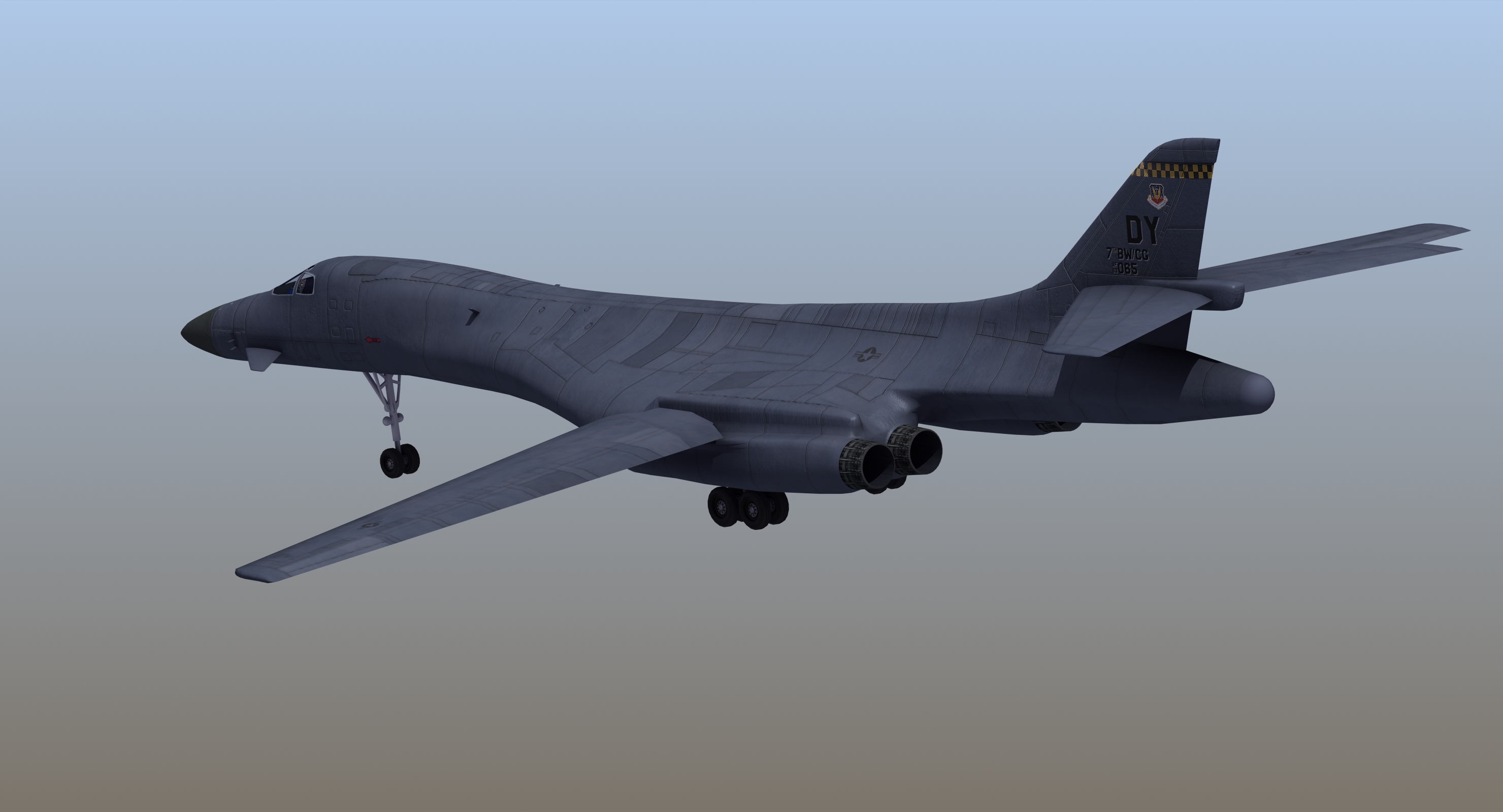 B1B Lancer Model 3D - TurboSquid 1213509