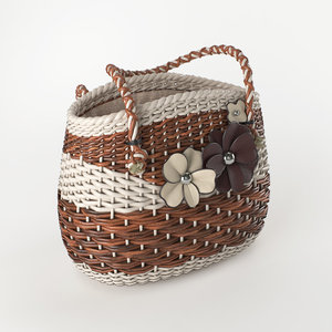 basket bag 3D model
