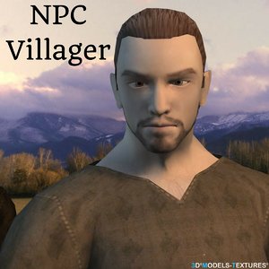 npc characters 3D model