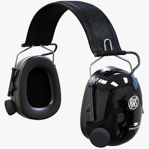 peltor tactical xp headset 3D model
