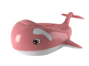 inflatable whale pool 3D model
