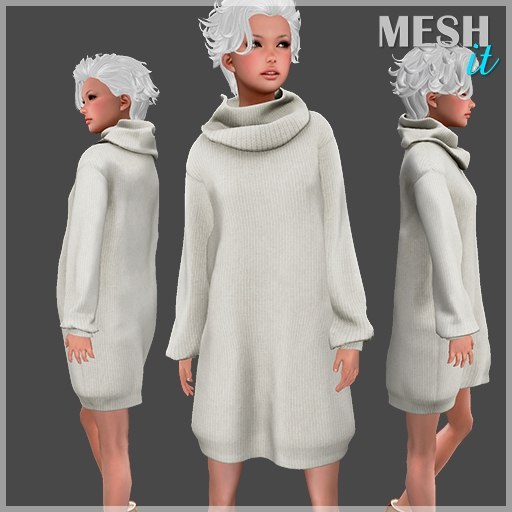 3D sweater beige TurboSquid 1213830