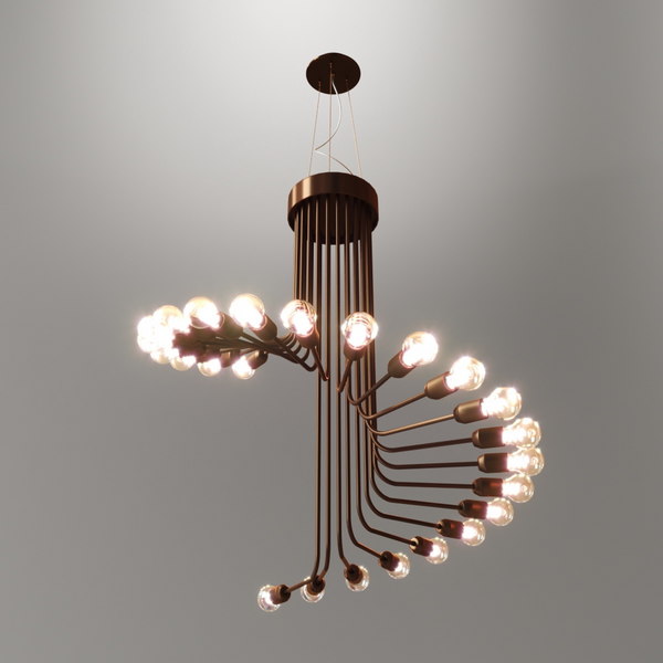 retro pendant light