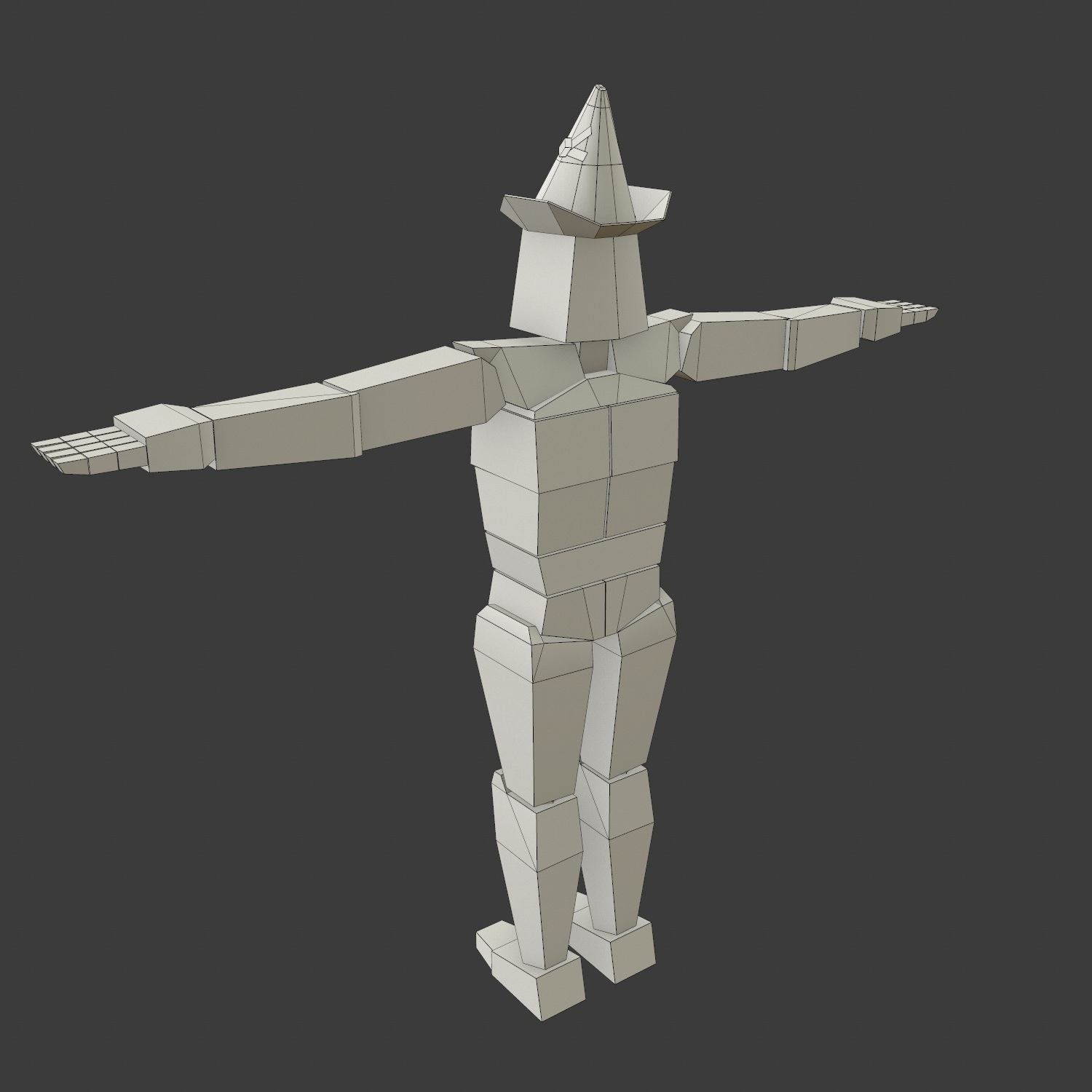 3D muscular rag doll character model - TurboSquid 1213853