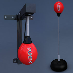3D speed ball boxing punching
