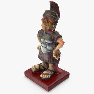 scanned souvenir statue 3D