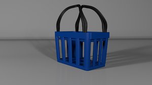 shopping baskets 3D
