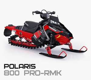polaris 800 pro-rmk 3D model