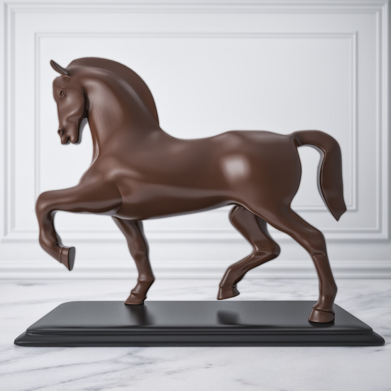 Horse figurine 3D model TurboSquid 1213943