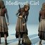medieval girl 3D model
