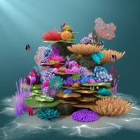 Ocean Floor 3d Models For Download Turbosquid