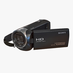 hd camcorder sony hdr 3D model